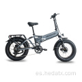 Bicicleta eléctrica de neumáticos para grasa conveniente